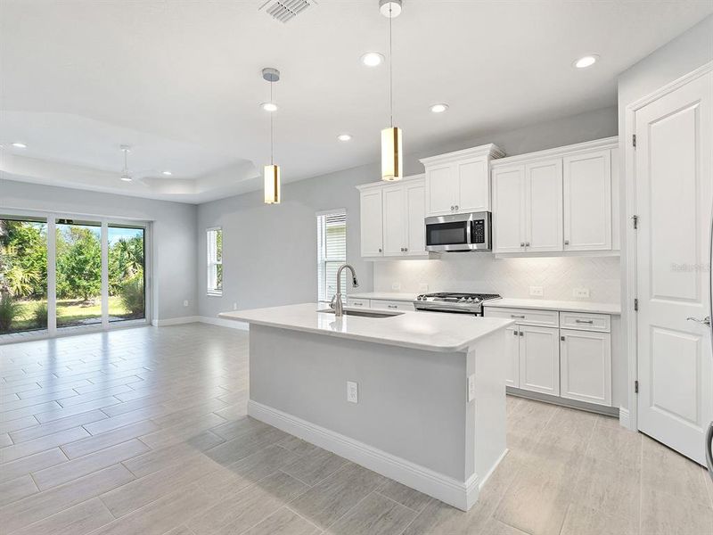 Furnished interior view inside a new home in , Venice (Image 5).