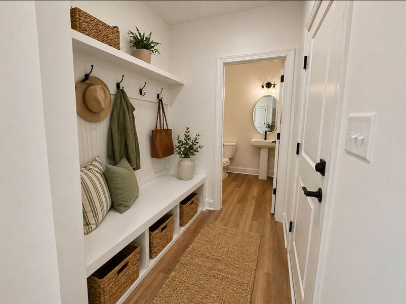 Furnished interior view inside a new home in Dixon Grove, Grimesland (Image 5).