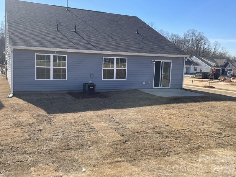 Exterior details and patio area of a home in Bakers Creek, Kannapolis (Image 2). Exterior details and patio area of a home in Bakers Creek, Kannapolis (Image 2).