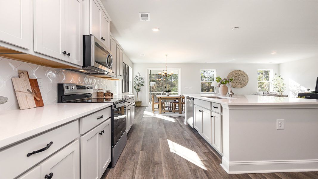 Furnished interior view inside a new home in Livingston Woods, Irmo (Image 11). Furnished interior view inside a new home in Livingston Woods, Irmo (Image 11).