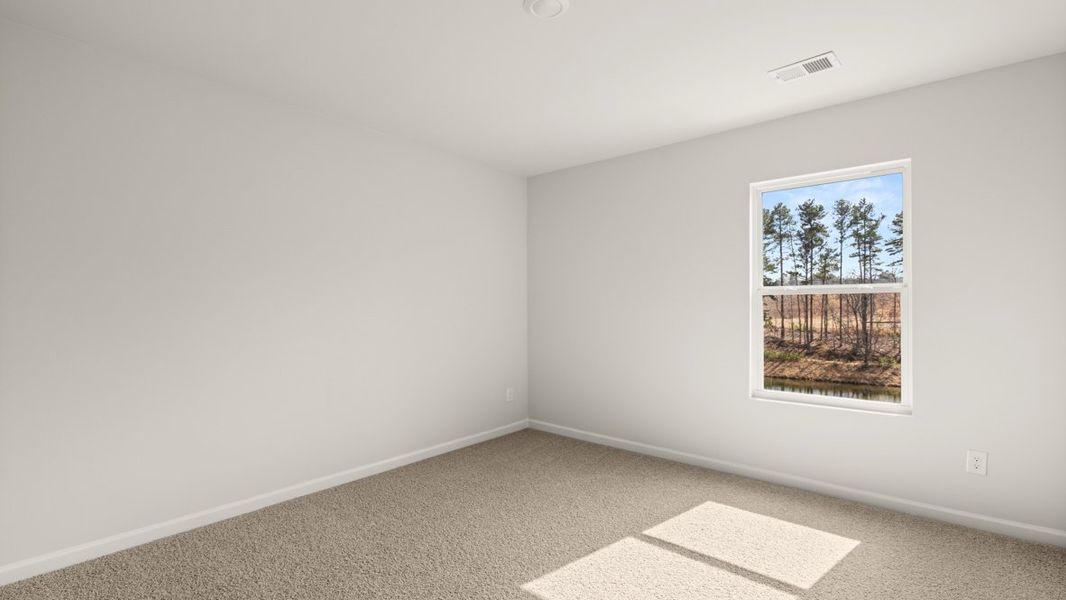 Representative unfurnished interior of a home built from the Galen by D.R. Horton in Thompson Ridge, Dallas (Image 22).