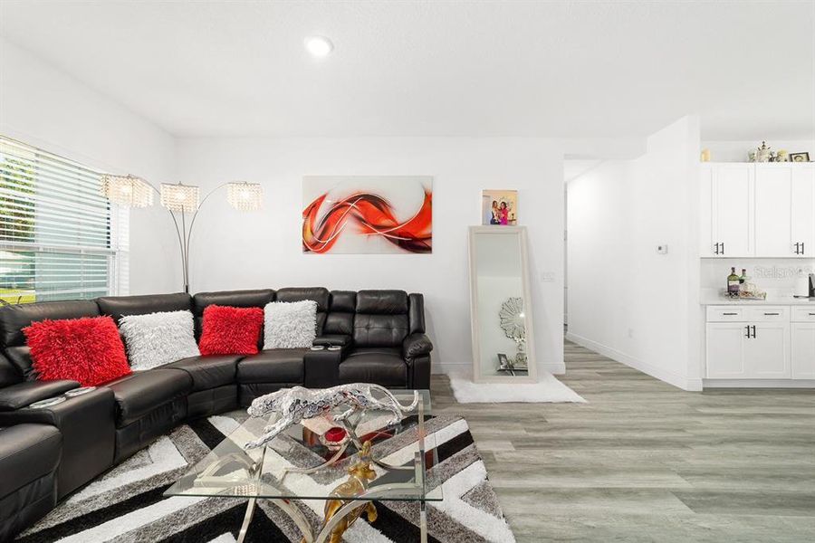 Furnished interior view inside a new home in , Ocala (Image 35).