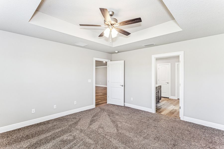 Representative unfurnished interior of a home built from the The Liberty by Herbst Homes in Prosperity Point, Milton (Image 75).