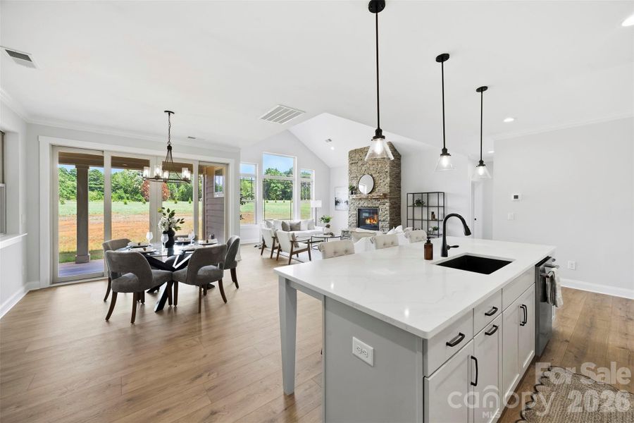 Furnished interior view inside a new home in , Lancaster (Image 5).