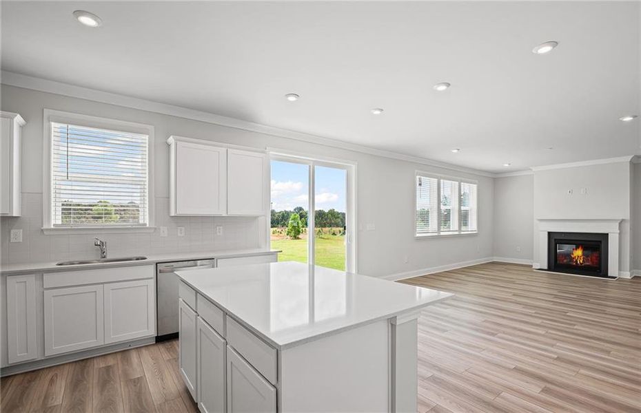 Furnished interior view inside a new home in Overland, Locust Grove (Image 7).