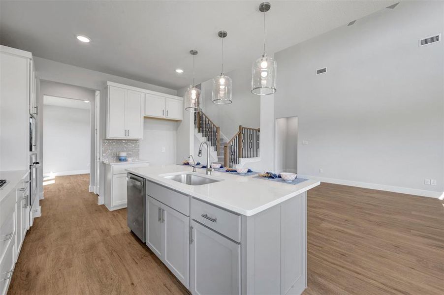 Furnished interior view inside a new home in Aster Park, McKinney (Image 10).