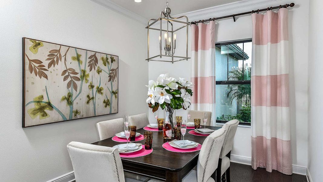 Furnished interior view inside a new home in Windward Real Estate and Homes for Sale in Sarasota, FL - Neal Communities, Sarasota (Image 9).