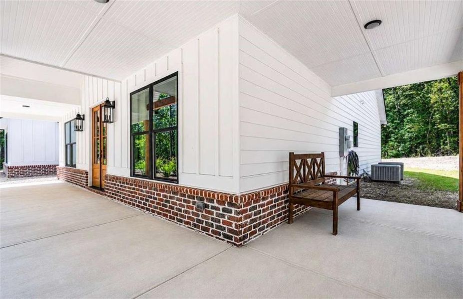 Exterior details and patio area of a home in , Kingston (Image 20).