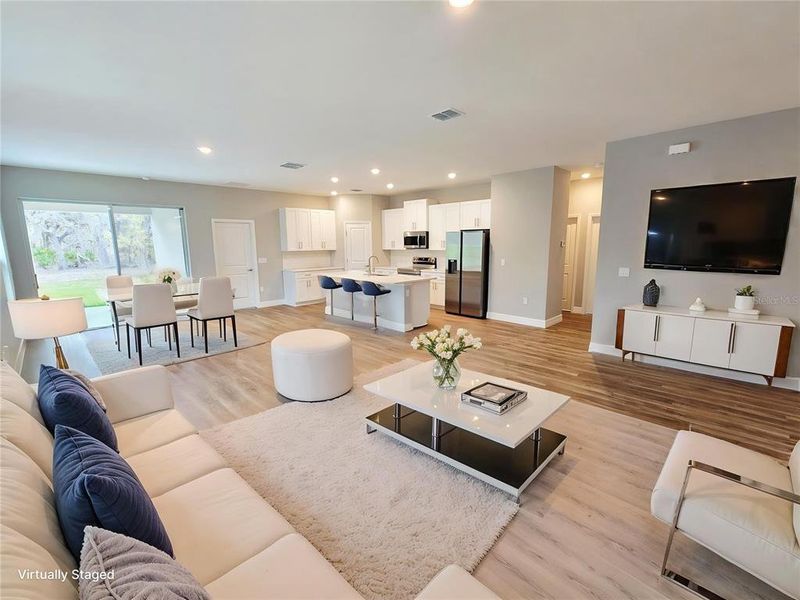 Furnished interior view inside a new home in , Homosassa (Image 17).