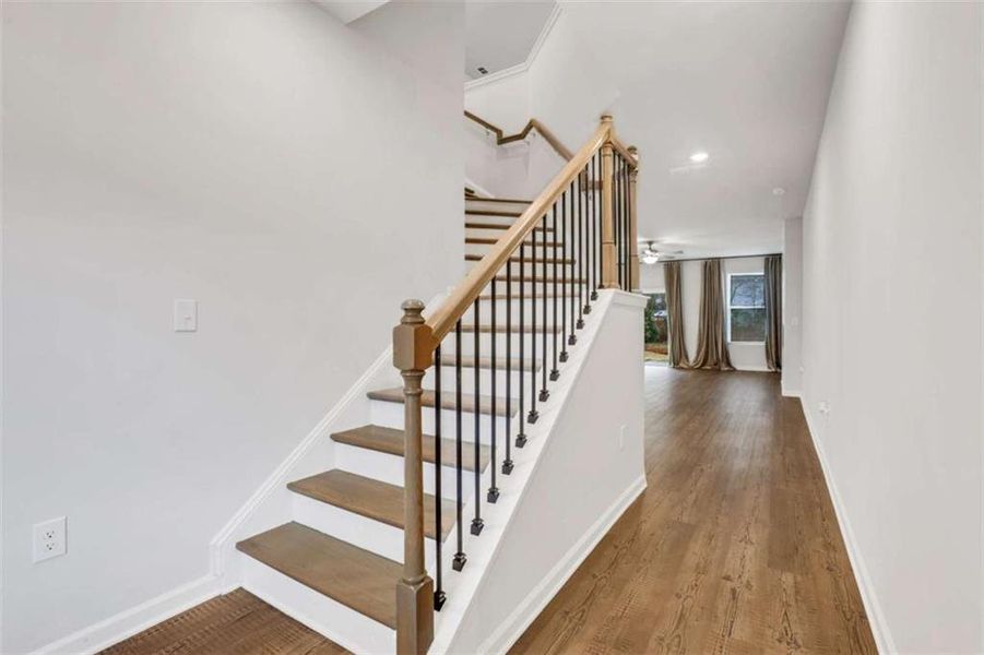 Spacious, unfurnished interior of a new home in Graystone Village, Grayson (Image 12). Spacious, unfurnished interior of a new home in Graystone Village, Grayson (Image 12).
