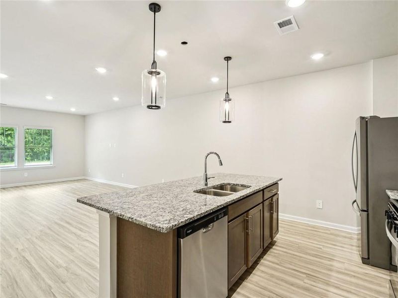 Furnished interior view inside a new home in , Conyers (Image 4).