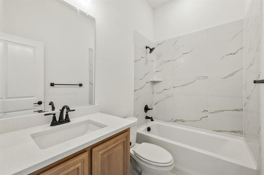 Furnished interior view inside a new home in Georgetown at Kings Fort 60s, Kaufman (Image 9). Furnished interior view inside a new home in Georgetown at Kings Fort 60s, Kaufman (Image 9).