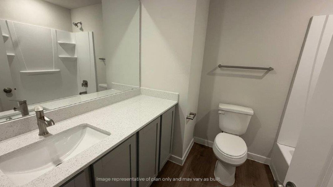 Furnished interior view inside a new home in King's Landing, Corpus Christi (Image 7).