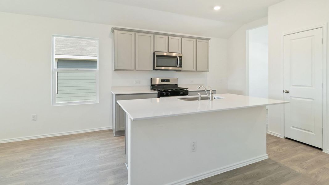 Furnished interior view inside a new home in Talavera, Kyle (Image 7).