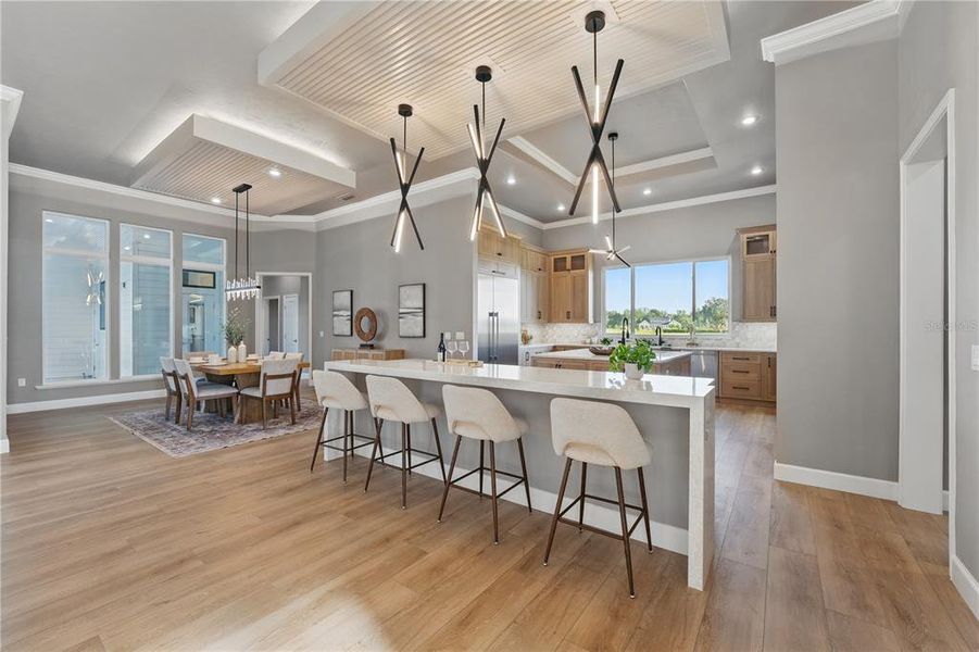 Furnished interior view inside a new home in , Archer (Image 49).