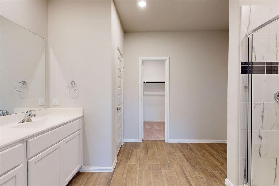 Furnished interior view inside a new home in Mobberly Farms, Pilot Point (Image 5).