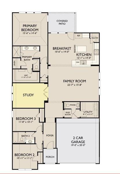 The Cheyenne Floor Plan