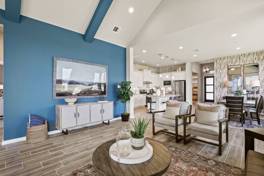 Furnished interior view inside a new home in Wildrye, Waller (Image 19).