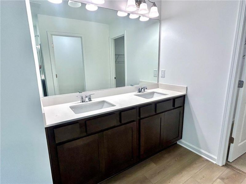 Furnished interior view inside a new home in The Pointe at Heron Bay, Locust Grove (Image 5).