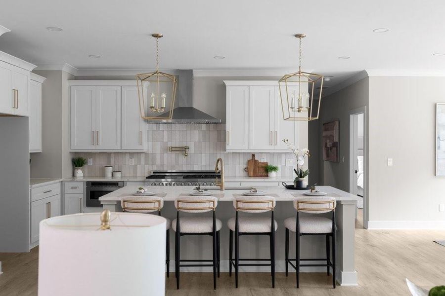 Furnished interior view inside a new home in , Lilburn (Image 35).