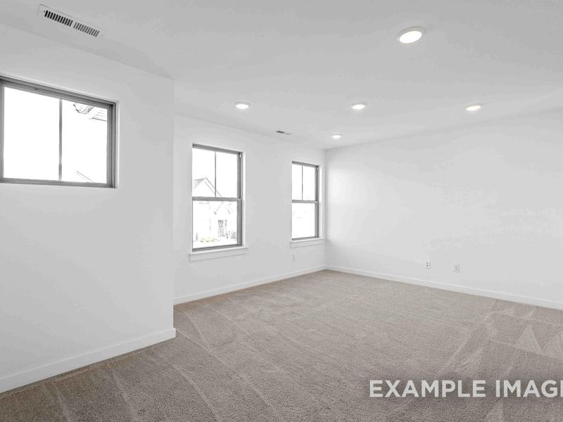 Representative unfurnished interior of a home built from the The Willow C by Davidson Homes LLC in Woods Crossing, Gallatin (Image 33).