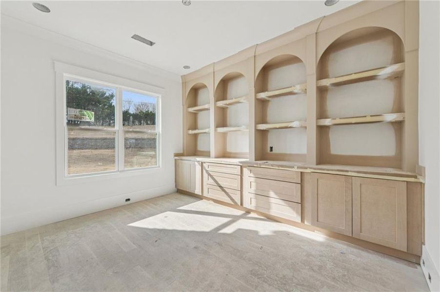 Furnished interior view inside a new home in , Buford (Image 8).