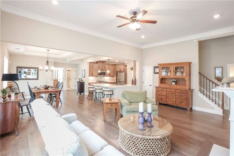 Furnished interior view inside a new home in , Cumming (Image 43). Furnished interior view inside a new home in , Cumming (Image 43).