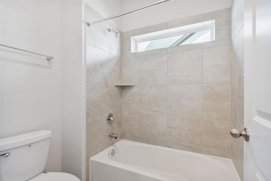 Furnished interior view inside a new home in The Woodlands Hills, Willis (Image 5).