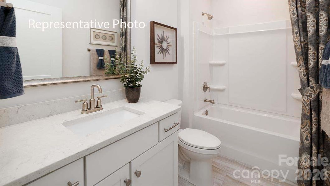 Furnished interior view inside a new home in Westport, York (Image 19).