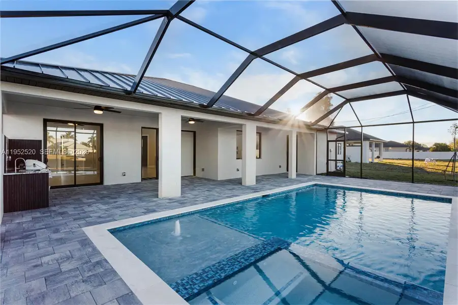 Exterior details and patio area of a home in , Cape Coral (Image 4).