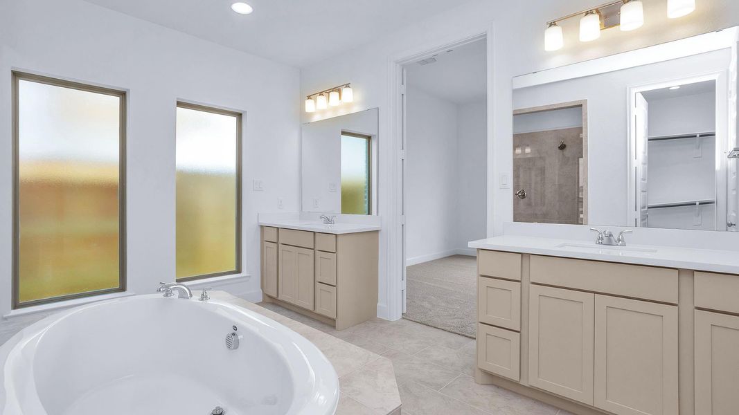 Furnished interior view inside a new home in Escondido, Magnolia (Image 4). Furnished interior view inside a new home in Escondido, Magnolia (Image 4).