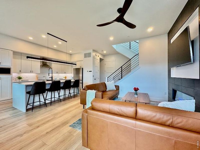 Furnished interior view inside a new home in , Superior (Image 25).