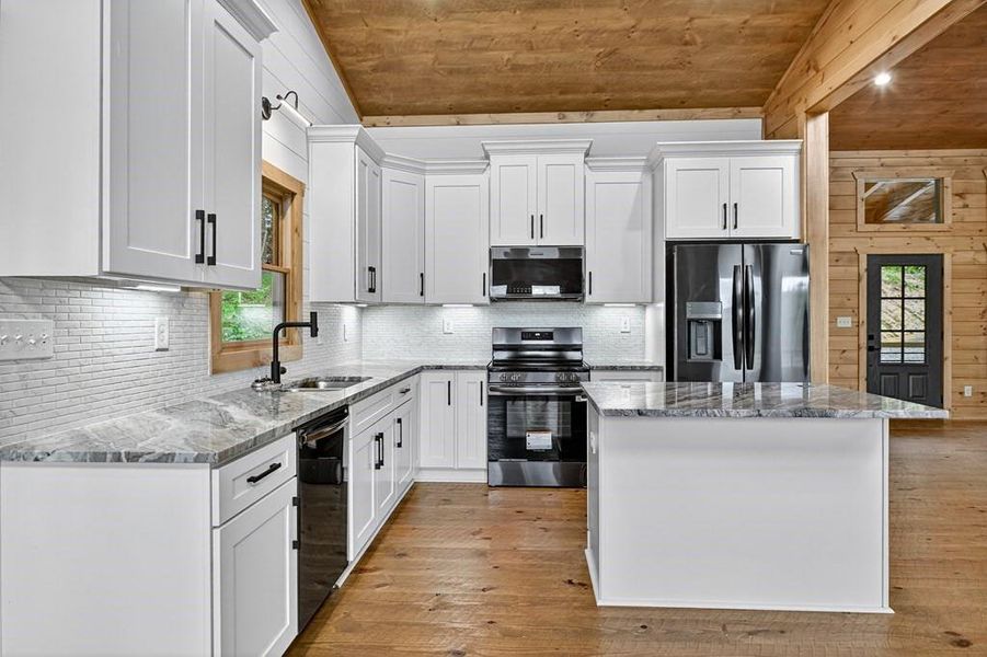 Furnished interior view inside a new home in , Blue Ridge (Image 14).