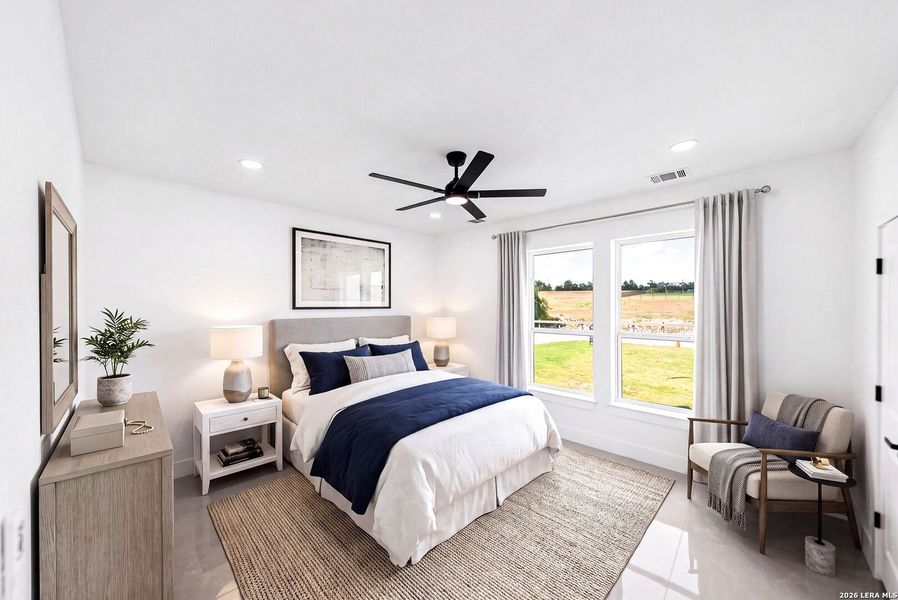 Furnished interior view inside a new home in , Kyle (Image 17).