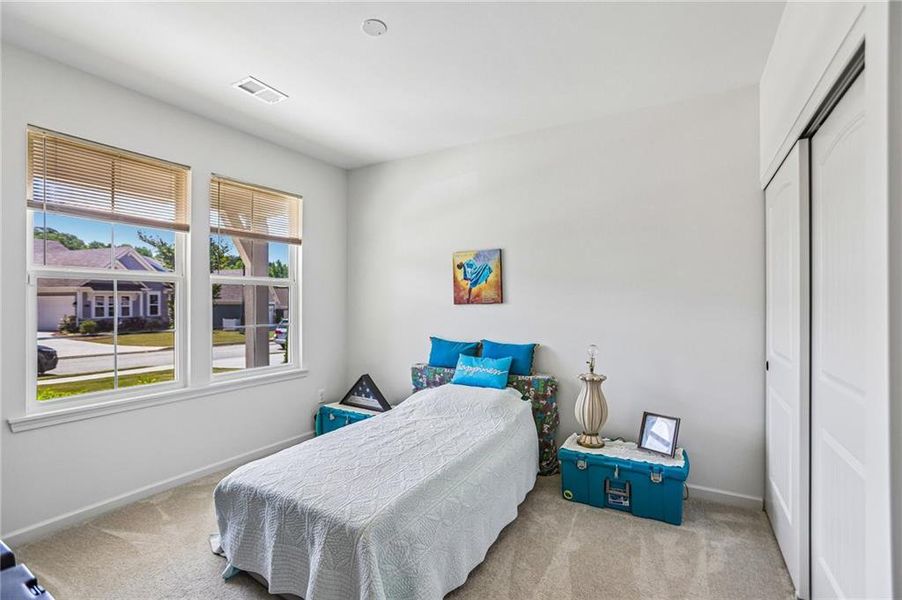 Furnished interior view inside a new home in Poplar Place, Dallas (Image 25).