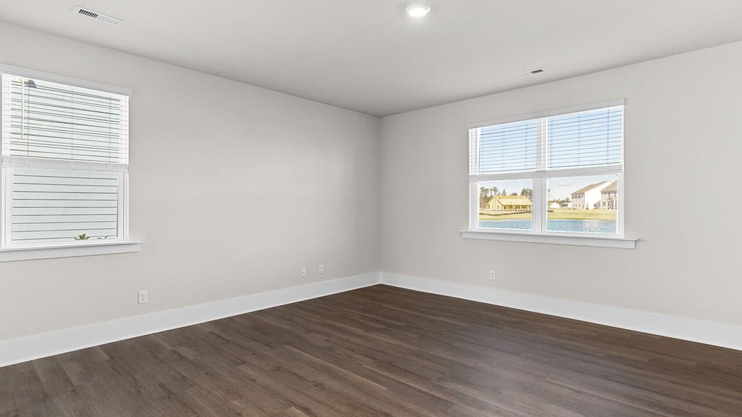Spacious, unfurnished interior of a new home in Indigo Preserve, Leland (Image 17).