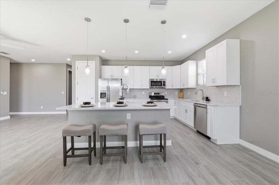 Furnished interior view inside a new home in , North Port (Image 9).