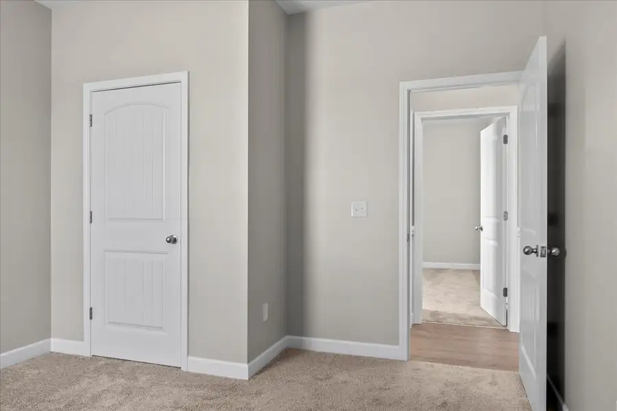 Representative unfurnished interior of a home built from the Cherokee by Enchanted Homes in Lonesome Dove, San Antonio (Image 36).