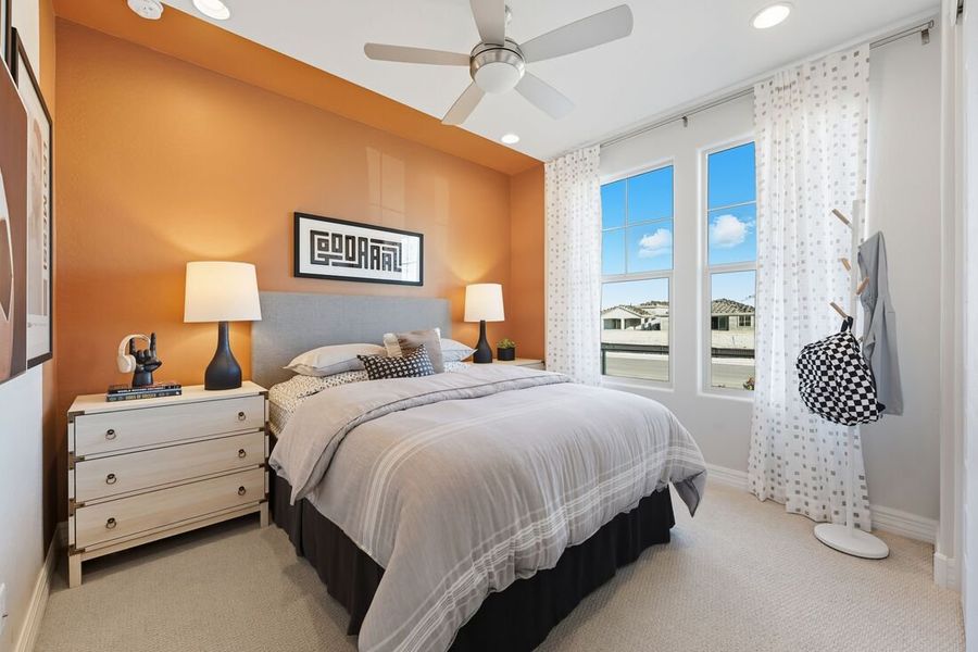 Representative furnished interior of a home built from the Overland by Taylor Morrison in Combs Ranch Journey Collection, San Tan Valley (Image 10).