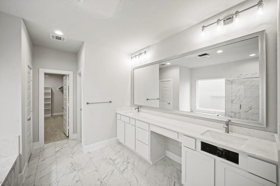 Furnished interior view inside a new home in Morton Creek Ranch, Katy (Image 4). Furnished interior view inside a new home in Morton Creek Ranch, Katy (Image 4).