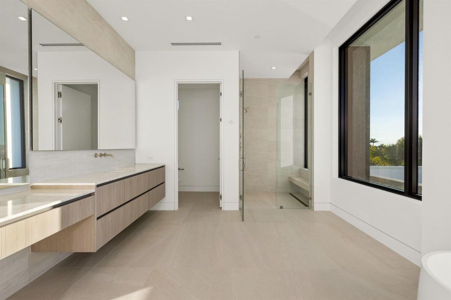 Furnished interior view inside a new home in , Palm Beach Gardens (Image 10).