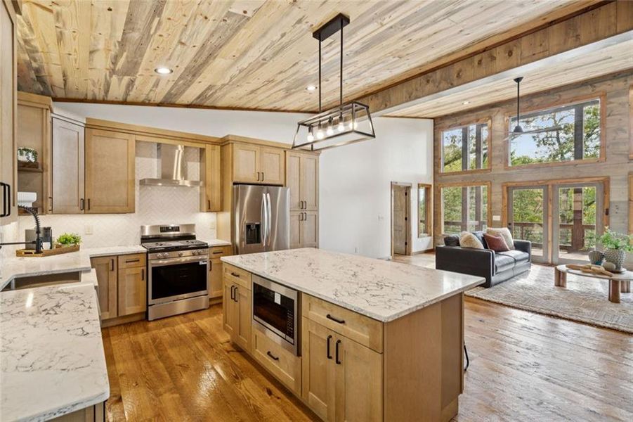 Furnished interior view inside a new home in , Mineral Bluff (Image 19).