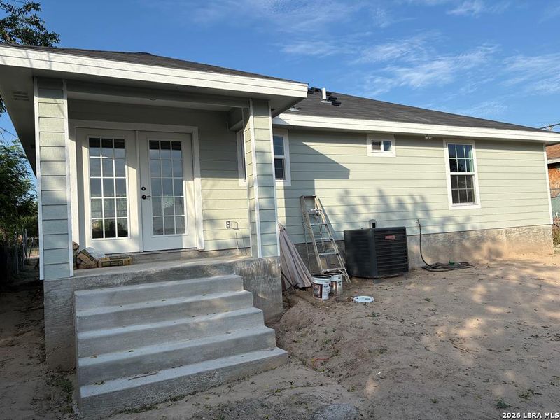 Exterior details and patio area of a home in , Eagle Pass (Image 2). Exterior details and patio area of a home in , Eagle Pass (Image 2).