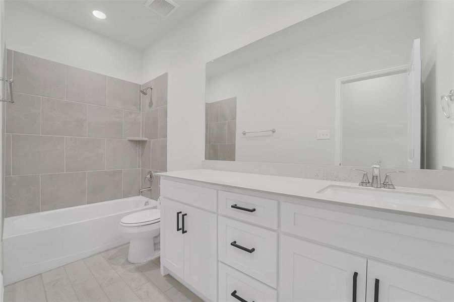 Furnished interior view inside a new home in , Princeton (Image 5).