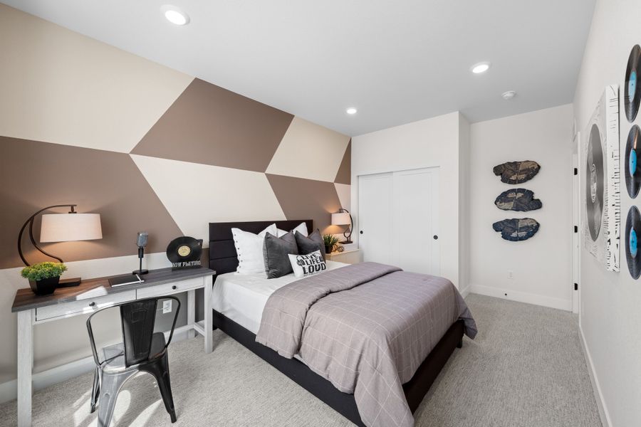 Representative furnished interior of a home built from the 3 by Trumark Homes in Trumark Homes at Sterling Ranch, Littleton (Image 33).