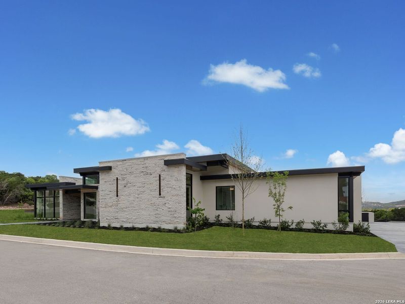 Front exterior of a new home in , San Antonio, TX, highlighting curb appeal (Image 2). Front exterior of a new home in , San Antonio, TX, highlighting curb appeal (Image 2).