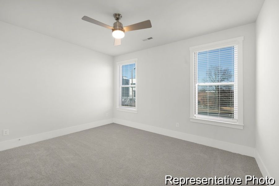 Spacious, unfurnished interior of a new home in Colvin Park, Rock Hill (Image 16). Spacious, unfurnished interior of a new home in Colvin Park, Rock Hill (Image 16).