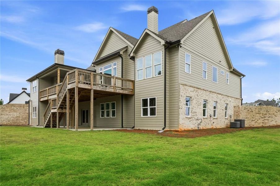 Exterior details and patio area of a home in , Newnan (Image 4).