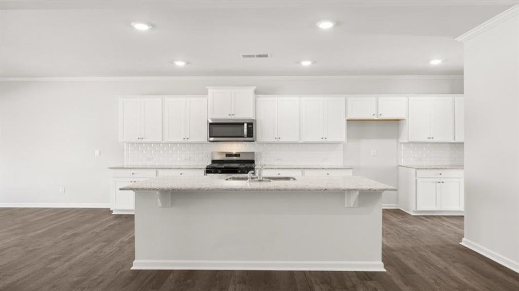 Furnished interior view inside a new home in Thompson Ridge, Dallas (Image 5).