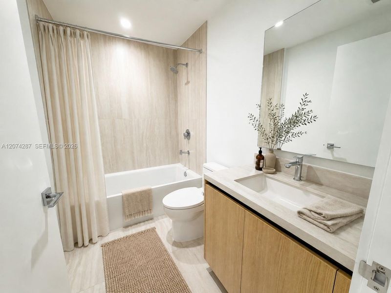 Furnished interior view inside a new home in , North Miami (Image 8).